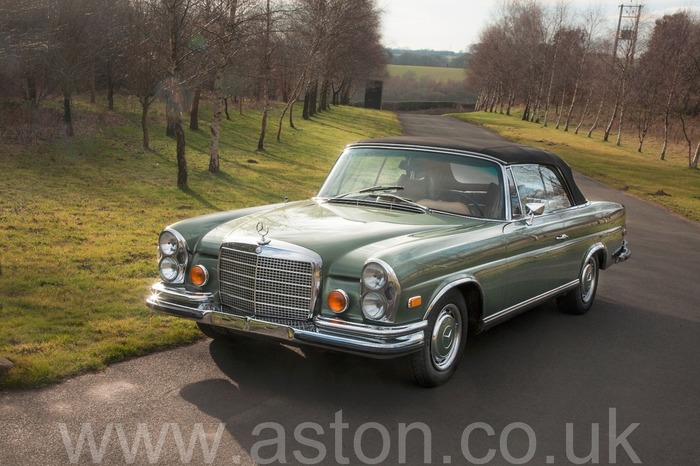 1970 Mercedes Benz 280 SE Convertible