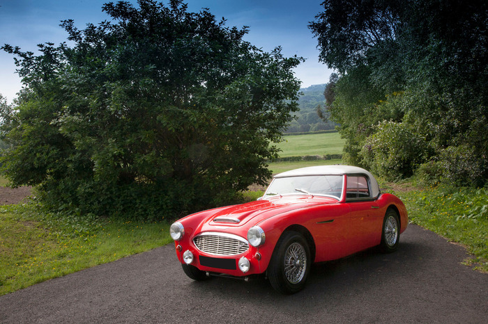 1958 Austin Healey 100/6 (overdrive)