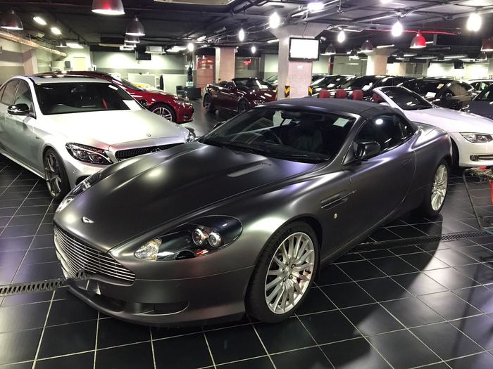 2008 Aston Martin DB9 Volante in Hong Kong 