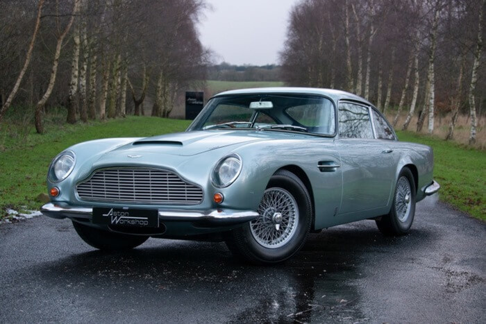 1963 Aston Martin DB5 Jubilee Silver 