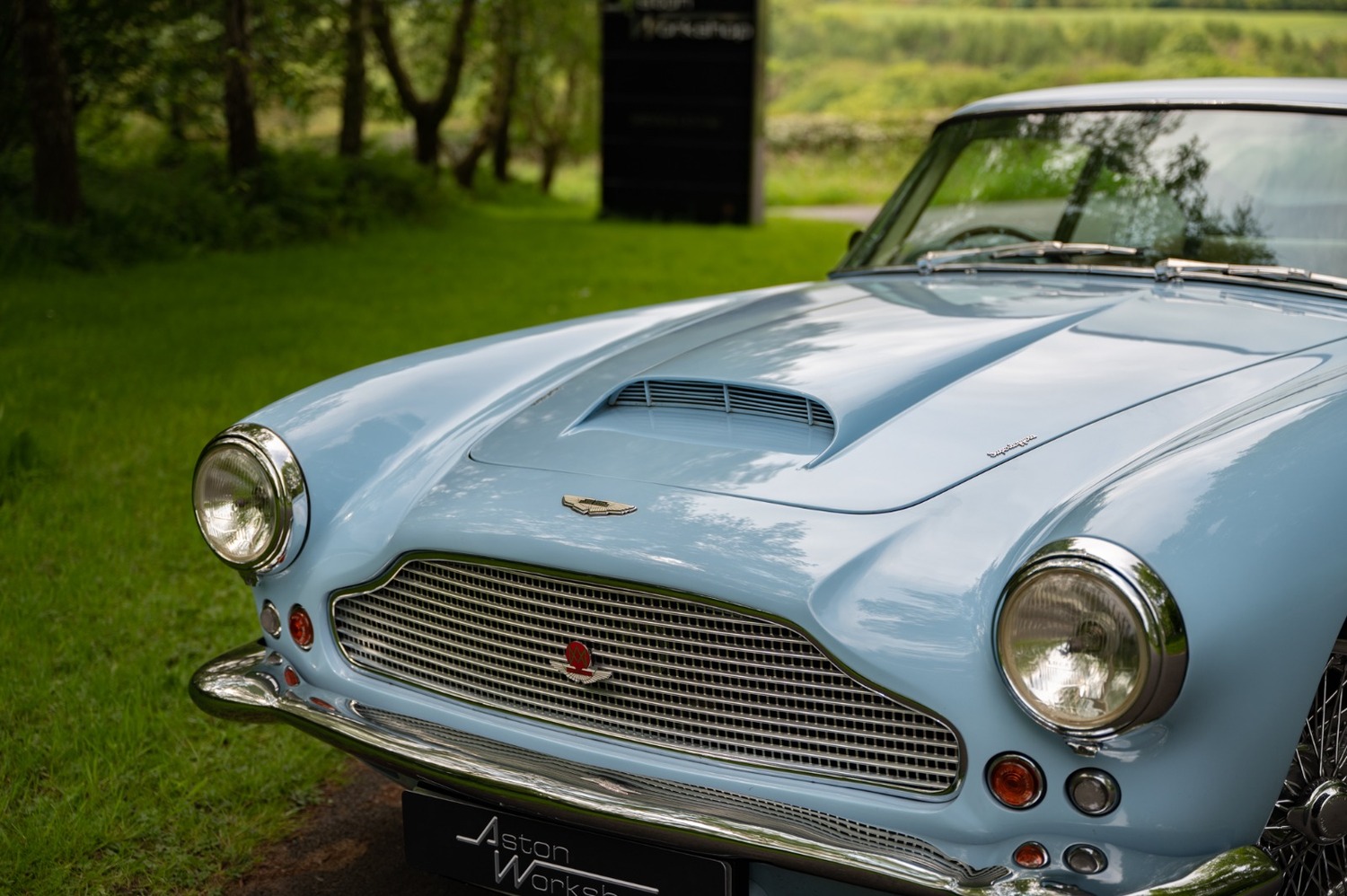 Driving a one-off Aston Martin DB5 V8 prototype