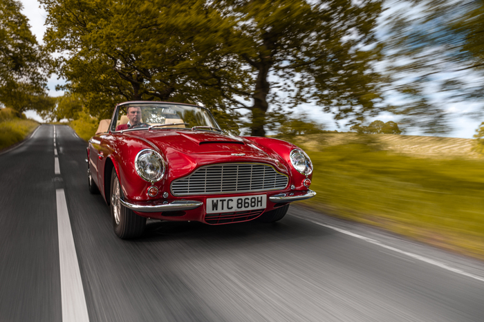 Aston Workshop restored 1970 DB6 Volante MK2