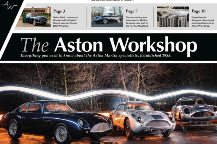 The Aston Workshop - Issue 4. Coming soon.